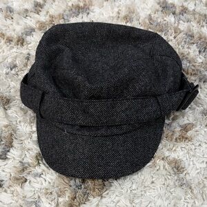 Sonoma Women's Black Tweed Hat